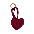 Charm Corazón Burdeos